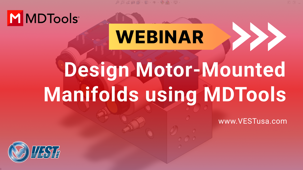 Design Motor Mounted Manifolds using MDTools
